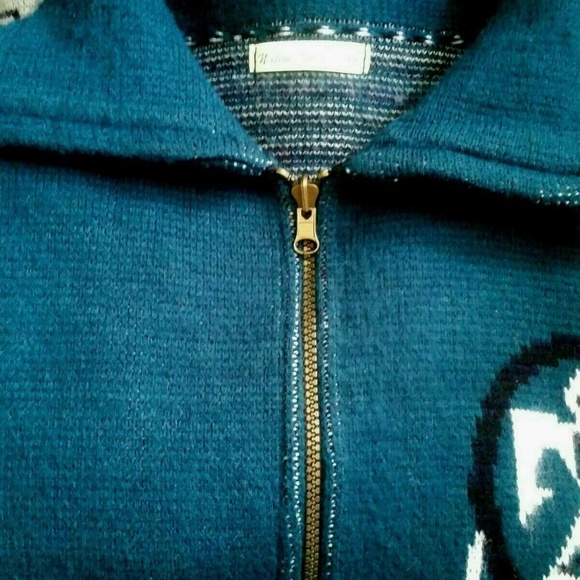 Wool Sweater Indian Native Blanket Phoenix - Picture 6 of 7